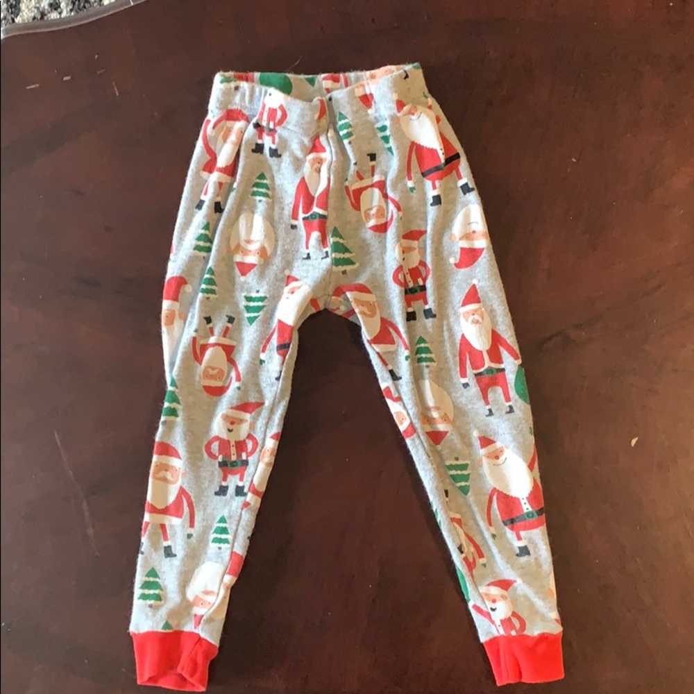 Santa pajama pants